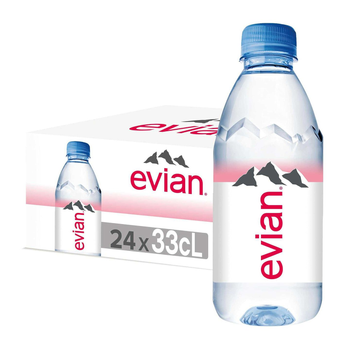 Evian Mineral Water 24x330ml Pack