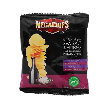 Mega Salt & Vinegar Potato Chips 22x13g