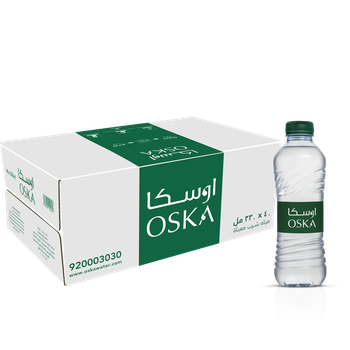 Oska Bottled Drinking Water 40x330ml