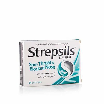 Strepsils Menthol Lozenges 24 Pieces