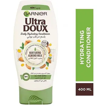 غارنييه بلسم بزيت الخروع وحليب اللوز 400مل