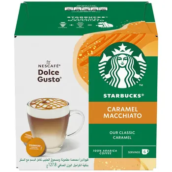 Starbucks Caramel Macchiato Coffee Capsules 12x120g