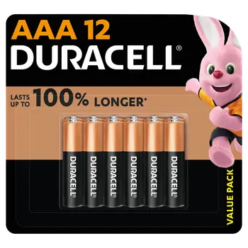 Duracell CB AAA Batteries 12-Pack