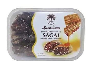 علوانى تمر صقعى باللوز و العسل و السمسم 400 جم