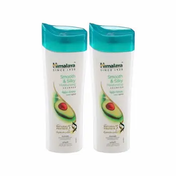 هيمالايا شامبو مرطب ناعم وحريري 400 مل، 2 قطعة