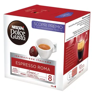 Nescafe Dolce Gusto Roma Espresso Capsules 16x99.2g