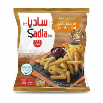 ساديا بطاطس مقطعة كرينكل مغمدة 750جرام