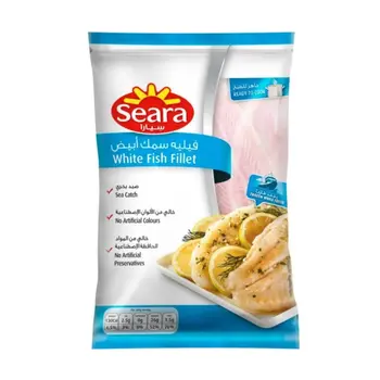 سيارا فيليه سمك أبيض مجمد 1كيلو