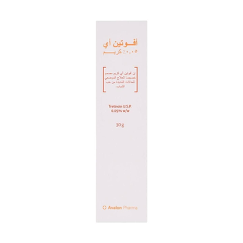 Avalon Avotin-A Tretinoin Cream 0.05% 30g