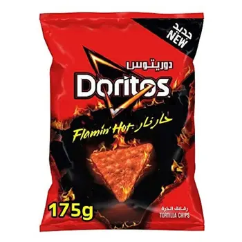 دوريتوس رقائق الذرة حار نار 175جرام