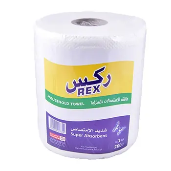 Rex Super Absorbent Paper Towels 200m