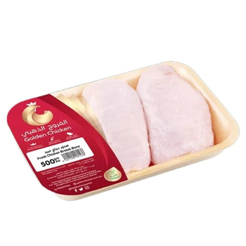 الفروج الذهبي صدور دجاج مبردة بالعظم 500جرام