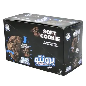 Pronto Dark Chocolate Cookies 12x40g