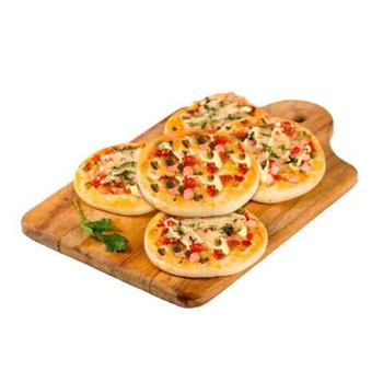 Carrefour Mini Vegetables Pizza 5 Pieces