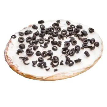 Manakish with Labneh and Olive