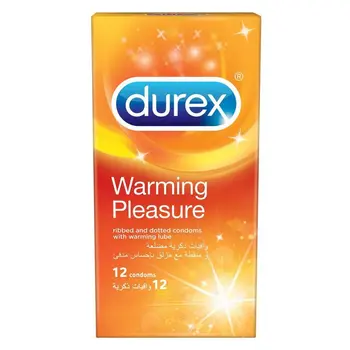 ديوريكس واقي ذكري متعة احترار 12قطعة