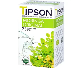 Tipson Organic Moringa Tea 25 Sachets