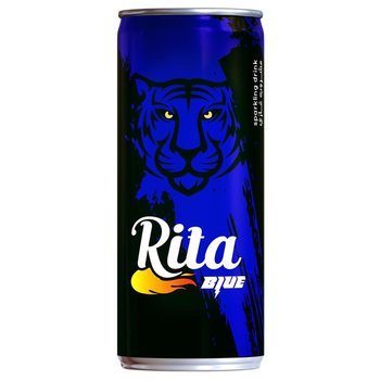 ريتا مشروب غازي أزرق 240 مل