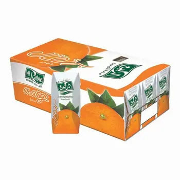 Al Rabie Orange Juice 18x185ml