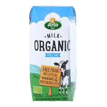 ارلا حليب عضوي كامل الدسم 200مل