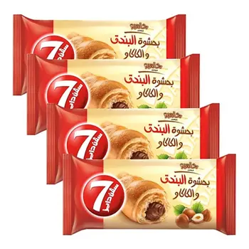 7Days Hazelnut Jumbo Croissant 4x100g