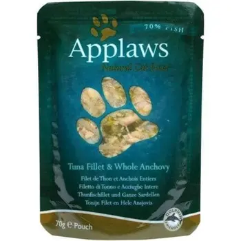 Applaws Tuna Anchovies Wet Cat Food 70g