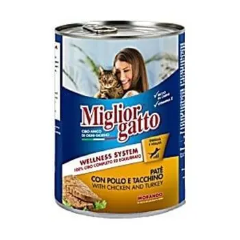 Miglior Gatto Chicken & Turkey Paté 405g