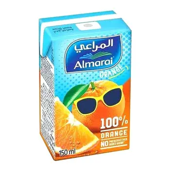 Almarai Orange Juice No Preservatives 6x150ml