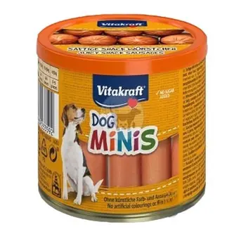 Vitakraft Chicken Sausage Dog Treats 120g