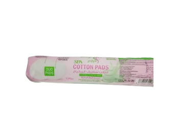 Alarays SPA Duo Pads Makeup Cotton 120 Pieces