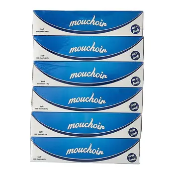 Mouchoir 2-Ply Soft Facial Tissue 100 Sheets