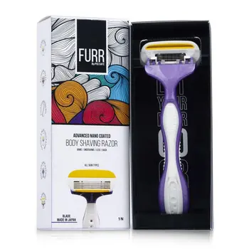 Furr Purple Body Shaving Razor Japan 1Piece