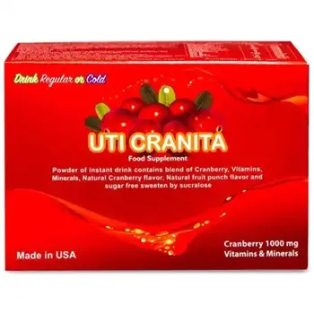 Uti Cranita Sugar-Free Cranberry Powder 15 Bags