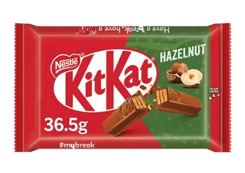 كيت كات شوكولاتة ويفر بنكهة البندق 36.5جرام