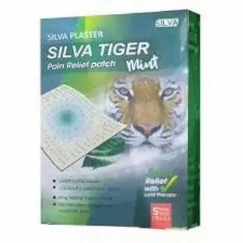 Silva Tiger Plaster Mint Pain Relief Patch 5 Pieces