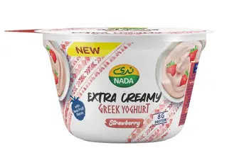 ندى زبادي اكستر اكريمي فراولة 160جرام