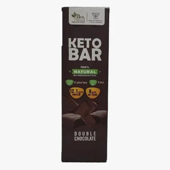 بيست ناتشورال كيتو بار دبل شيكولاتة 60جرام