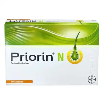 Bayer Priorin Restorative Hair Capsules 90 Count
