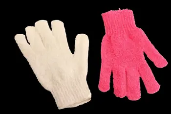 White and Pink Gloves 1 Piece