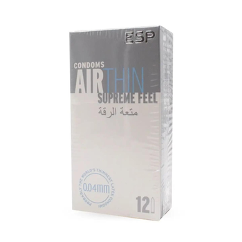 ESP Natural Pleasure Air-Thin Condoms 12 Pieces