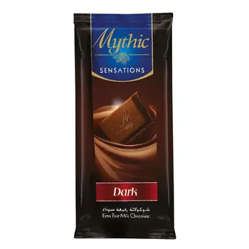 Mythic Sensations Dark Extra Fine Milk Chocolate 80g
