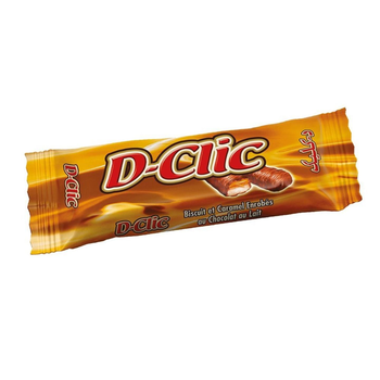 D-Clic Caramel & Chocolate Biscuit 44g