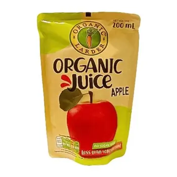 لاردر عصير تفاح عضوي 200مل