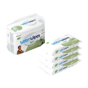 واتر وايبس مناديل مزخرفة خالية من البلاستيك 60قطعة