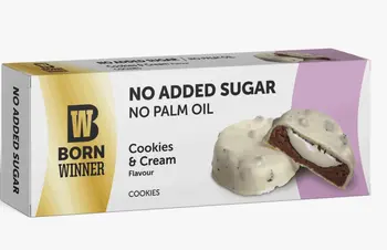 بورن وينر كوكيز بدون سكر مضاف كوكيز وكريمة 100جرام