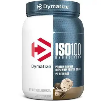 Dymatize ISO100 Cookies & Cream Protein Powder 20x31g