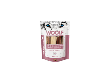 وولف مكافات للكلاب بالدجاج  وسمك القد 100جرام