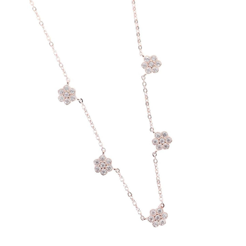 Emerd Rosegold Necklace Code 646