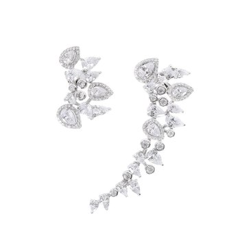 Emerd Silver Earring 1 Piece