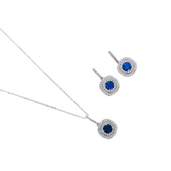 Blue Jewelry Set 1 Piece